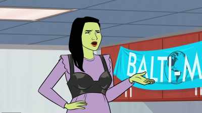 They fed her Baltimo
when she was a kid, - Birdgirl