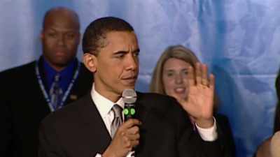 They felt that
in a fearful nation, - Obama: In Pursuit of a More Perfect Union