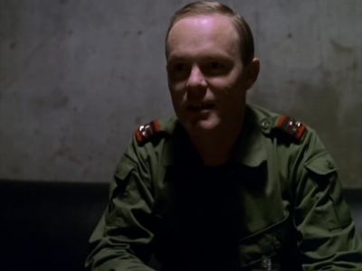 They flew him to another base. - Farscape