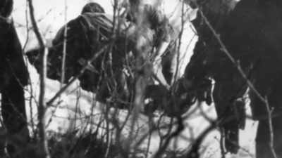 They were found more than a mile
away, - An Unknown Compelling Force