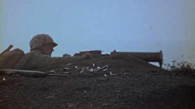 They found
thirteen holes in his body. - The Pacific War in Color