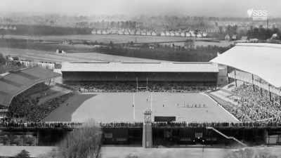 They gatecrashed the rugby
at Twickenham, - Scotland from the Sky