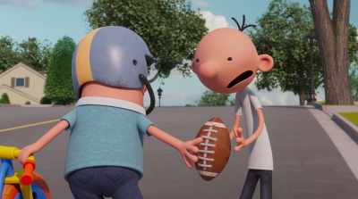 They give you a locker - Diary of a Wimpy Kid