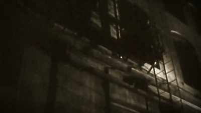 They go back over
to the fire escape - History's Greatest Heists with Pierce Brosnan