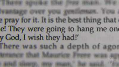 "They were going to hang me once.
I wish they had. - Books That Made Us