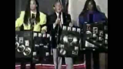 They got double platinum.
They got gold records. - Milli Vanilli