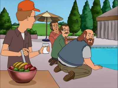 They got music
under the water! - King of the Hill
