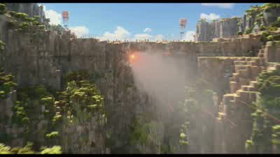 They got us boxed in! - A Minecraft Movie