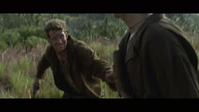 - They got you good. - The Thin Red Line