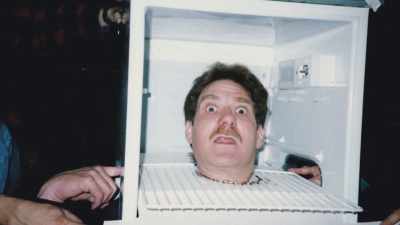 They had
a shelf with a cutout in it - Pennywise: The Story of IT