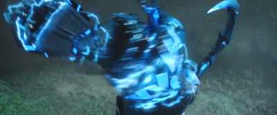 They have a weapon.
I suggest we retreat. - Blue Beetle