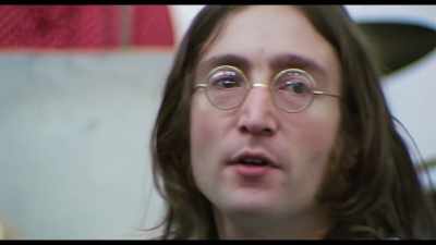 They have bloody big speakers
or something, - The Beatles: Get Back