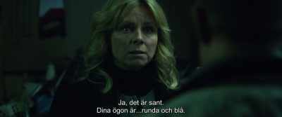 They have problems, they fight.
She hit him, he fall, she pick him up. - Small Town Killers
