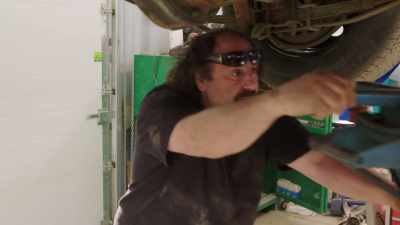 ...they have to pull the transmission. - Rust Valley Restorers