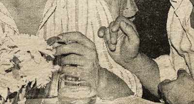 They have these big meaty hands.
And David always had this, - Three Identical Strangers