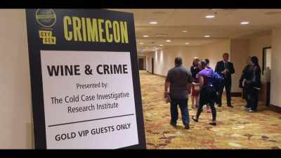 They were headed
to the second annual CrimeCon, - I'll Be Gone in the Dark