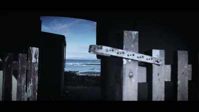 They hear the crack of a boot
on branches, - Murder in the Badlands