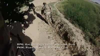 They hit us with
RPK, PKM, and it was, - Fighting Season