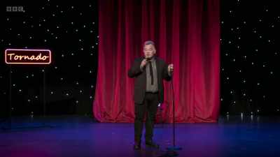 They imagined if they cheered,
other people would join in, - Stewart Lee: Tornado