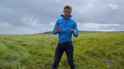 They were in serious danger
of sinking deep into the mud, - Scotland from the Sky