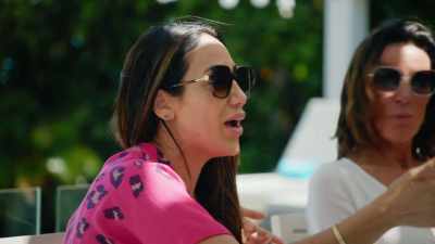 - They inboxed me
to interview her and I-- - The Real Housewives Ultimate Girls Trip