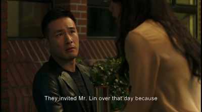 They invited Mr. Lin over that day because - The Bold, the Corrupt and the Beautiful