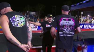 They just saved his ass
by not letting-- - Street Outlaws No Prep Kings Team Attack