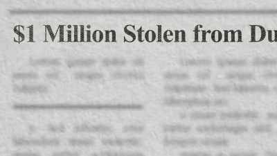 They just say to the media, - History's Greatest Heists with Pierce Brosnan