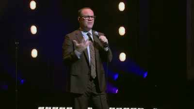 They just walk around
peeing on things, - Tom Papa: Human Mule