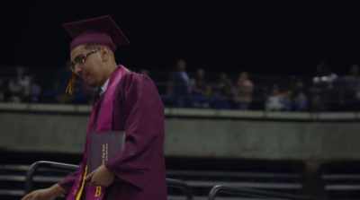 They just wanted to
see me walk that stage - Stockton on My Mind