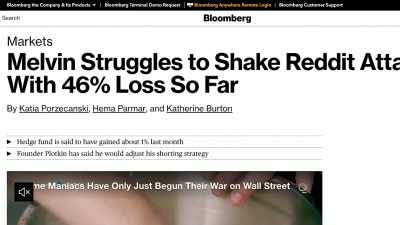 They justtook down a hedge
fund. - Diamond Hands: The Legend of WallStreetBets
