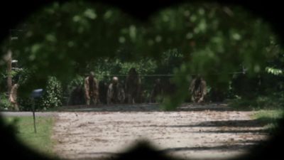 They keep coming from
the direction of the border. - The Walking Dead