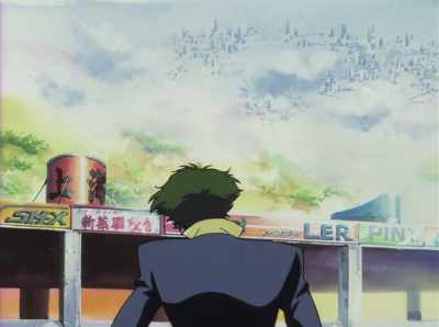 They keep sending hit teams after him,
but all they get back are corpses. - Cowboy Bebop