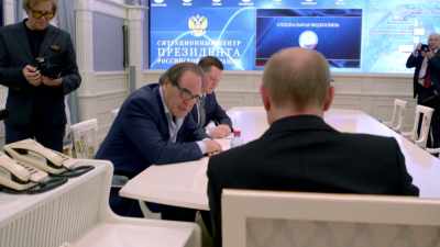 They keep talking about
its antimissile systems. - The Putin Interviews