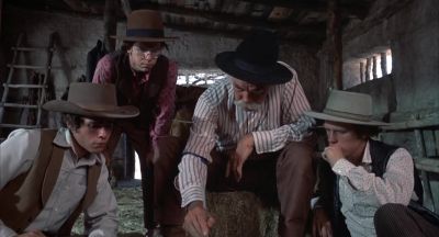 They keep the money in the vault back here - The Spikes Gang