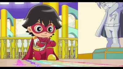 They know the real stuff
has sparkly or glitter - Ryan's World the Movie: Titan Universe Adventure