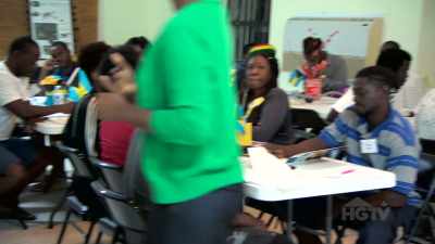 They learn everything from
the history of the islands - Island of Bryan
