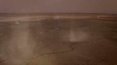 they leave tell tail tracks behind them. - Mars: One Day on the Red Planet
