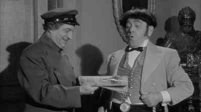 They left it in the swimming pool today - The Three Stooges Go Around the World in a Daze