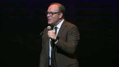They literally sell coffins
at the door, - Tom Papa: Human Mule