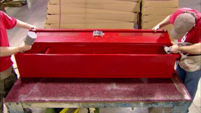 They make sure
the door moves smoothly - How It's Made