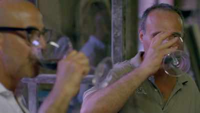 They may even have
a thoughtful sip - Stanley Tucci: Searching for Italy