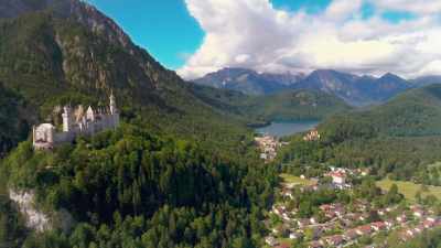 They may not be
authentic medieval strongholds, - Europe From Above