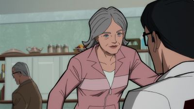 They meet someone from the stars - Superman: Man of Tomorrow