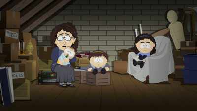 They might be on to us.
Oh, God, no. - South Park: Post COVID: The Return of COVID