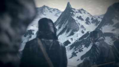 They need a quick way down
and the resourceful
Shackleton finds it. - Tales From The Explorers Club