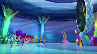 They need help to
get out of the storm - Rainbow Rangers