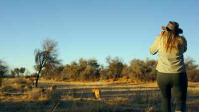 They normally spot the
springbok way before me. - One Strange Rock
