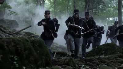 They now drive deep
into rebel territory. - Blood and Fury: America's Civil War