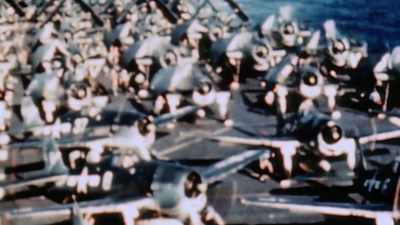 They operate in groups
to concentrate firepower. - The Pacific War in Color
